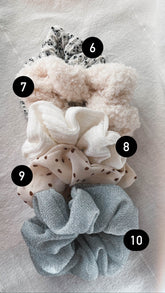 Scrunchie - Haarbänder (bunte Auswahl)