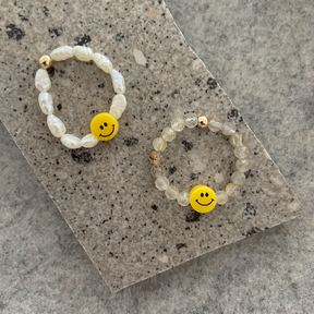 Polly – Smiley Ring in 2 Varianten