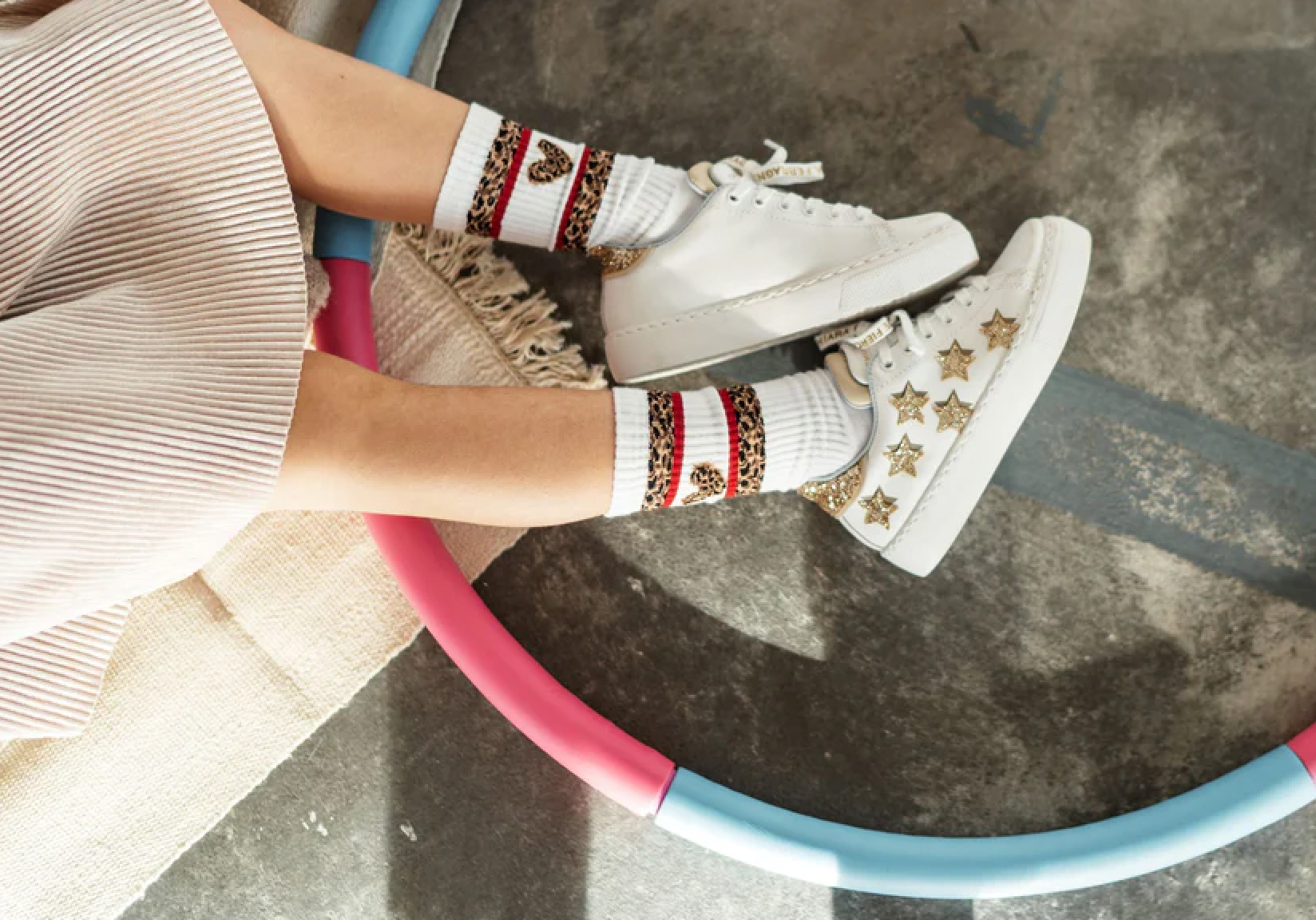 Leo Heart Socks KIDS+ADULTS
