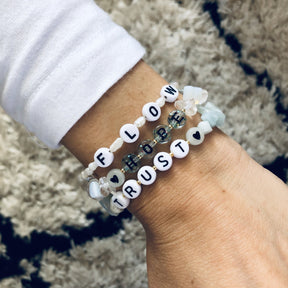 Trust - Edelstein-Armband (Aquamarin)