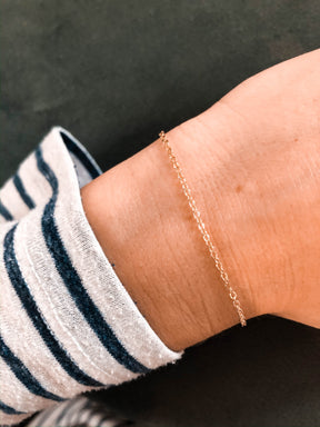 Flair - 18 k vergoldetes Armband mit Stern-Anhänger