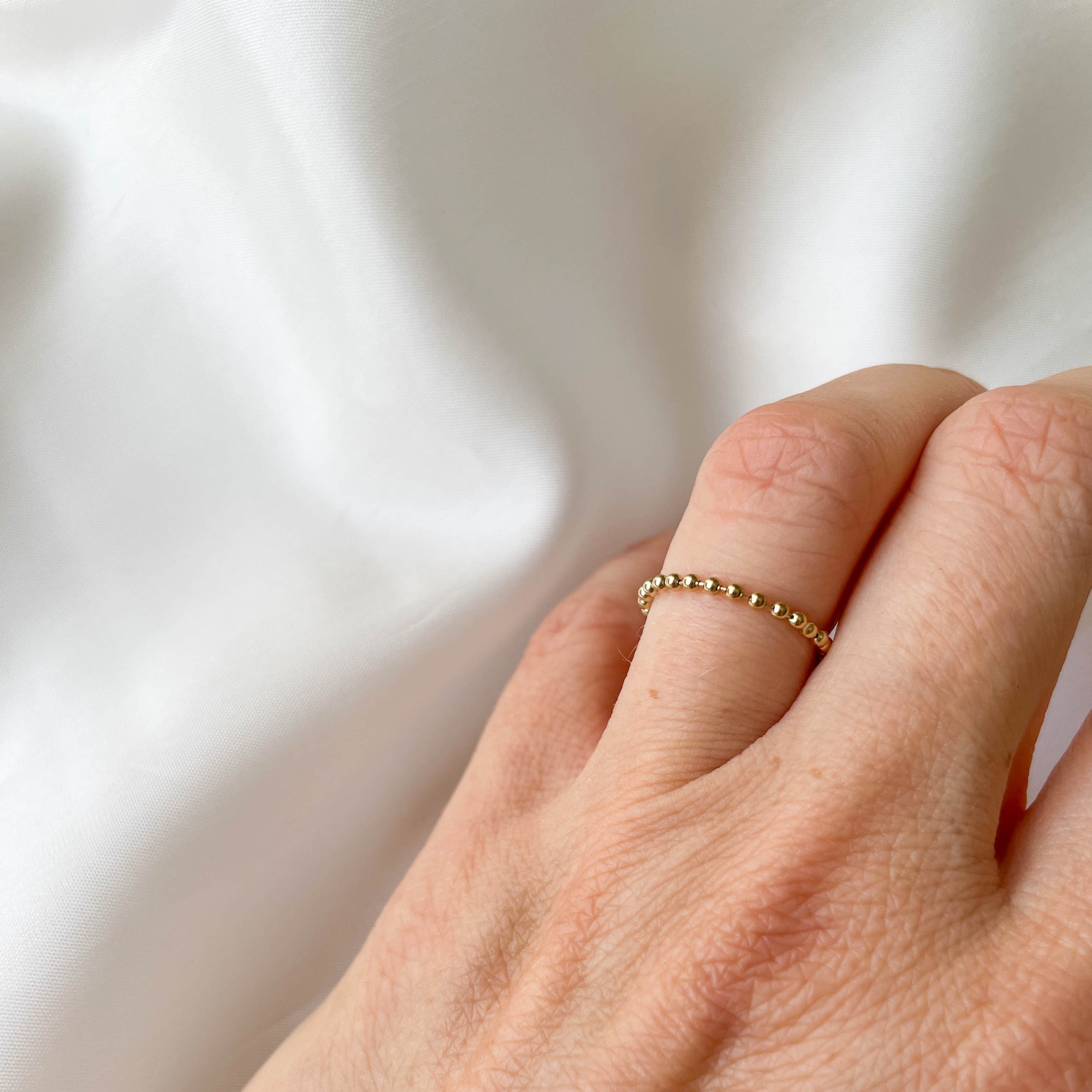 Lala - Kugelring 14k Gold filled