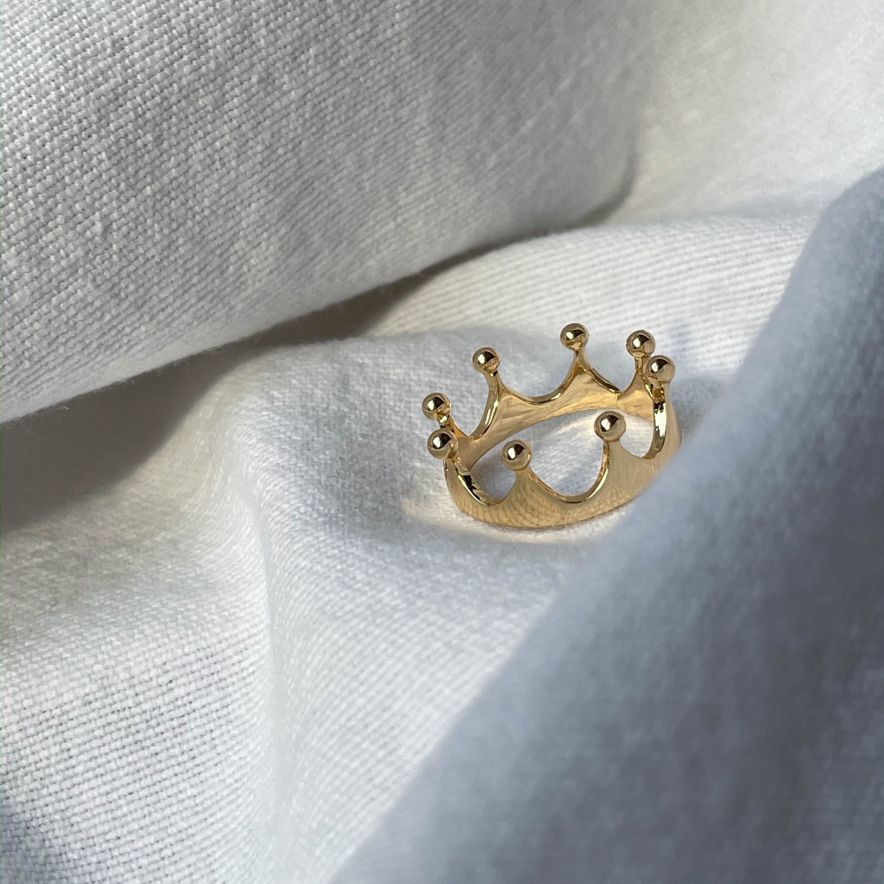 Charlotte - Ring 14 k Gold plated