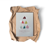 Merry Christmas Tree - Glückwunschkarte