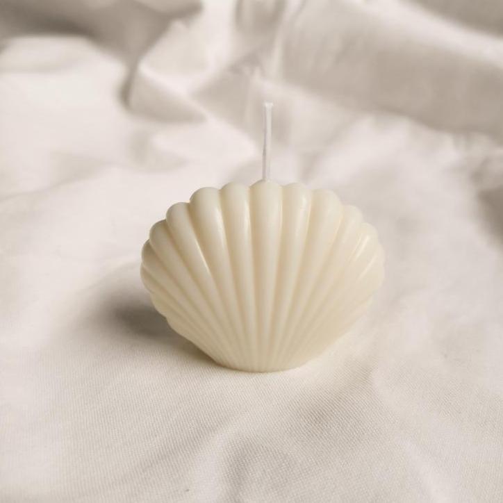 Nubes – Bubble & Shell Kerze aus Rapswachs